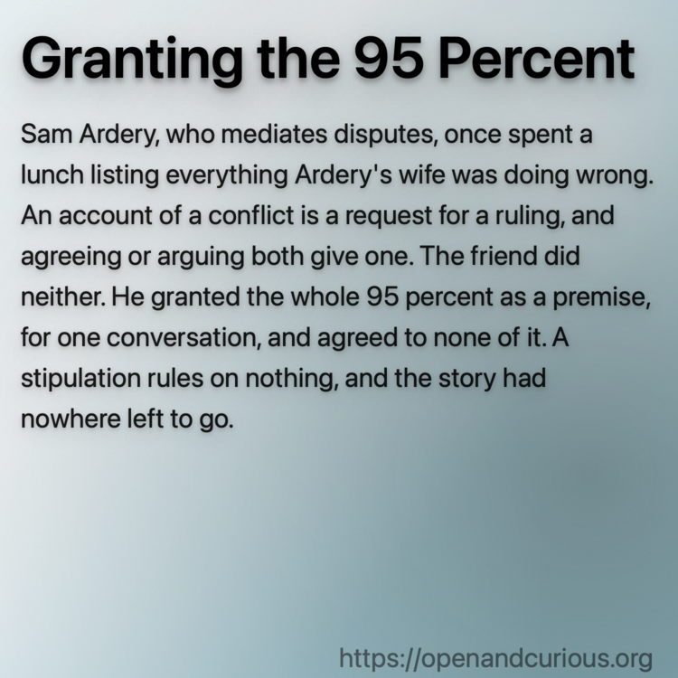 Granting the 95 Percent